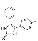 4,5-Di-p-tolyl-1,3-dihydro-imidazole-2-thioneStructure,73181-95-0Structure 4,5-Di-p-tolyl-1,3-dihydro-imidazole-2-thione Structure,73181-95-0Structure
