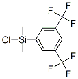 3,5-Bis(trifluoromethyl)phenyldimethylchlorosilaneStructure,732306-23-9Structure 3,5-Bis(trifluoromethyl)phenyldimethylchlorosilane Structure,732306-23-9Structure