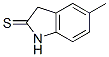 5-Methyl-1,3-dihydro-indole-2-thioneStructure,73424-97-2Structure 5-Methyl-1,3-dihydro-indole-2-thione Structure,73424-97-2Structure
