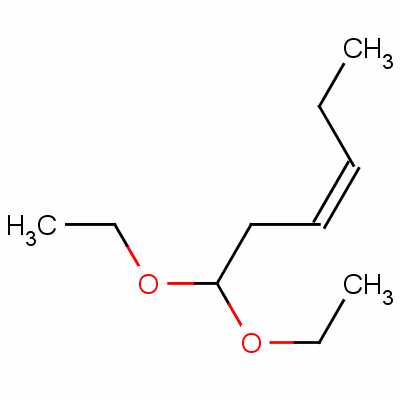 (Z)-1,1-二乙氧基-3-己烯結(jié)構(gòu)式_73545-18-3結(jié)構(gòu)式