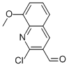 2-Chloro-8-methoxyquinoline-3-carbaldehyde Structure,73568-28-2Structure