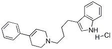 3-(4-(4-Phenyl-1,2,3,6-tetrahydro-1-pyridyl)butyl)indole, hclStructure,73966-59-3Structure 3-(4-(4-Phenyl-1,2,3,6-tetrahydro-1-pyridyl)butyl)indole, hcl Structure,73966-59-3Structure