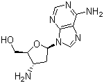 3’-Amino-2’,3’-dideoxyadenosineStructure,7403-25-0Structure 3’-Amino-2’,3’-dideoxyadenosine Structure,7403-25-0Structure