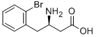 Benzenebutanoic acid, β-amino-2-bromo-, (βR)-Structure,740792-12-5Structure Benzenebutanoic acid, β-amino-2-bromo-, (βR)- Structure,740792-12-5Structure