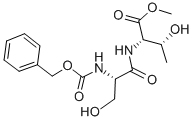 Z-ser-thr-ome Structure,7412-61-5Structure
