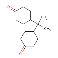 2,2-Bis(4-oxocyclohexyl)propaneStructure,7418-16-8Structure 2,2-Bis(4-oxocyclohexyl)propane Structure,7418-16-8Structure