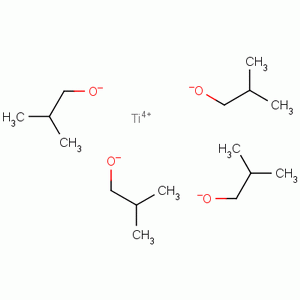 Tetraisobutyl orthotitanate(contains isopropoxide) Structure,7425-80-1Structure