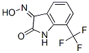 (3Z)-7-(trifluoromethyl)-1h-indole-2,3-dione 3-oximeStructure,74396-78-4Structure (3Z)-7-(trifluoromethyl)-1h-indole-2,3-dione 3-oxime Structure,74396-78-4Structure