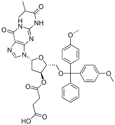 Ibu-dmt-deoxyguanosine succinic acidStructure,74405-46-2Structure Ibu-dmt-deoxyguanosine succinic acid Structure,74405-46-2Structure