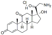 21-Amino-17-hydroxypregna-1,4-diene-3,11,20-trione hydrochlorideStructure,744254-12-4Structure 21-Amino-17-hydroxypregna-1,4-diene-3,11,20-trione hydrochloride Structure,744254-12-4Structure