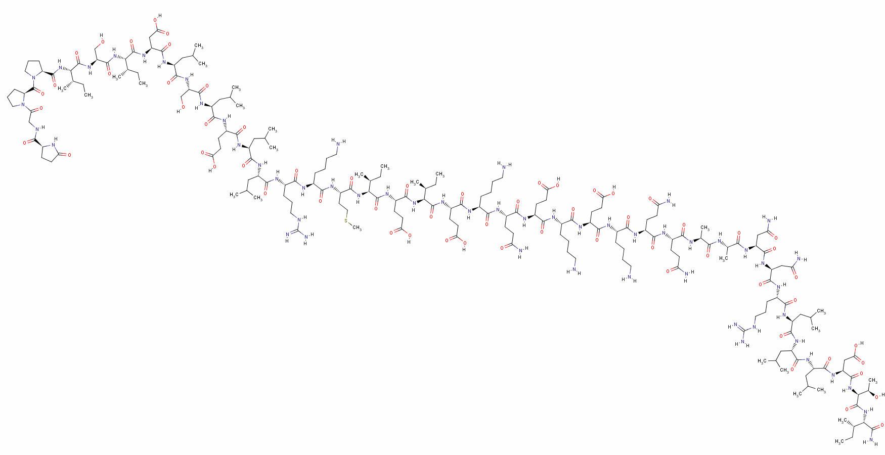 SauvagineStructure,74434-59-6Structure Sauvagine Structure,74434-59-6Structure