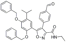 5-[2,4-雙(芐氧基)-5-異丙基苯基]-n-乙基-4-(4-甲?；交?異噁唑-3-羧酰胺結(jié)構(gòu)式_747414-23-9結(jié)構(gòu)式