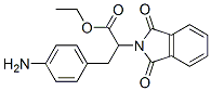 Ethyl 3-(4-aminophenyl)-2-(1,3-dioxoisoindol-2-yl)propanoateStructure,74743-23-0Structure Ethyl 3-(4-aminophenyl)-2-(1,3-dioxoisoindol-2-yl)propanoate Structure,74743-23-0Structure