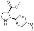 3-Pyrrolidinecarboxylic acid, 2-(4-methoxyphenyl)-, methyl ester, (2R,3S)-rel-Structure,748777-12-0Structure 3-Pyrrolidinecarboxylic acid, 2-(4-methoxyphenyl)-, methyl ester, (2R,3S)-rel- Structure,748777-12-0Structure