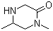 1,5-Dimethylpiperazin-2-oneStructure,74879-13-3Structure 1,5-Dimethylpiperazin-2-one Structure,74879-13-3Structure