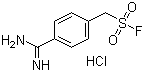 4-Amidinophenylmethanesulfonyl fluoride hydrochlorideStructure,74938-88-8Structure 4-Amidinophenylmethanesulfonyl fluoride hydrochloride Structure,74938-88-8Structure