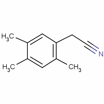 2,4,5-TrimethylphenylacetonitrileStructure,75279-58-2Structure 2,4,5-Trimethylphenylacetonitrile Structure,75279-58-2Structure