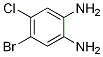 4-Bromo-5-chlorobenzene-1,2-diamine Structure,75293-95-7Structure