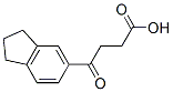 4-(2,3-Dihydro-1H-inden-5-yl)-4-oxobutanoic acidStructure,75382-32-0Structure 4-(2,3-Dihydro-1H-inden-5-yl)-4-oxobutanoic acid Structure,75382-32-0Structure