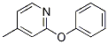 Pyridine, 4-methyl-2-phenoxy-Structure,75390-50-0Structure Pyridine, 4-methyl-2-phenoxy- Structure,75390-50-0Structure