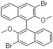 (R)-3,3-dibromo-2,2-dimethoxy-1,1-binaphthylStructure,75640-69-6Structure (R)-3,3-dibromo-2,2-dimethoxy-1,1-binaphthyl Structure,75640-69-6Structure