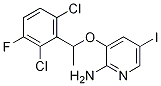 3-(1-(2,6-Dichloro-3-fluorophenyl)ethoxy)-5-iodopyridin-2-amineStructure,756520-48-6Structure 3-(1-(2,6-Dichloro-3-fluorophenyl)ethoxy)-5-iodopyridin-2-amine Structure,756520-48-6Structure