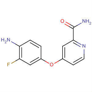 4-(4-Amino-3-fluorophenoxy)-2-pyridinecarboxamideStructure,757251-54-0Structure 4-(4-Amino-3-fluorophenoxy)-2-pyridinecarboxamide Structure,757251-54-0Structure