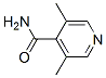Isonicotinamide, 3,5-dimethyl-(7ci,8ci)Structure,7584-14-7Structure Isonicotinamide, 3,5-dimethyl-(7ci,8ci) Structure,7584-14-7Structure