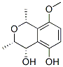 1H-2-benzopyran-4,5-diol, 3,4-dihydro-8-methoxy-1,3-dimethyl-, (1r,3s,4s)- (9ci)Structure,758695-39-5Structure 1H-2-benzopyran-4,5-diol, 3,4-dihydro-8-methoxy-1,3-dimethyl-, (1r,3s,4s)- (9ci) Structure,758695-39-5Structure