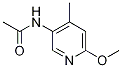 N-(6-methoxy-4-methylpyridin-3-yl)acetamideStructure,76013-32-6Structure N-(6-methoxy-4-methylpyridin-3-yl)acetamide Structure,76013-32-6Structure