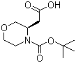 (R)-4-boc-3-morpholineacetic acidStructure,761460-03-1Structure (R)-4-boc-3-morpholineacetic acid Structure,761460-03-1Structure