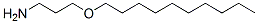3-癸氧基丙胺結(jié)構(gòu)式_7617-78-9結(jié)構(gòu)式