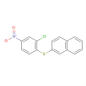 (2-Chloro-4-nitrophenyl)(naphthalen-2-yl)sulfaneStructure,76180-95-5Structure (2-Chloro-4-nitrophenyl)(naphthalen-2-yl)sulfane Structure,76180-95-5Structure
