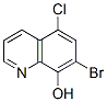 7-Bromo-5-Chloro-8-Hydroxyquinoline Structure,7640-33-7Structure