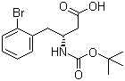 Benzenebutanoic acid, 2-bromo-β-[[(1,1-dimethylethoxy)carbonyl]amino]-, (βr)- Structure,765263-36-3Structure