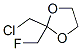 1,3-Dioxolane, 2-(chloromethyl)-2-(fluoromethyl)-Structure,766-28-9Structure 1,3-Dioxolane, 2-(chloromethyl)-2-(fluoromethyl)- Structure,766-28-9Structure