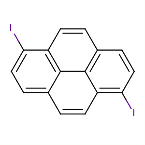 1,6-二碘-芘結(jié)構式_76656-52-5結(jié)構式