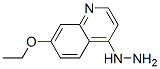 Quinoline, 7-ethoxy-4-hydrazino- (9ci)Structure,767281-68-5Structure Quinoline, 7-ethoxy-4-hydrazino- (9ci) Structure,767281-68-5Structure