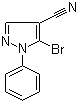 5-Bromo-1-phenyl-1h-pyrazole-4-carbonitrileStructure,76767-44-7Structure 5-Bromo-1-phenyl-1h-pyrazole-4-carbonitrile Structure,76767-44-7Structure