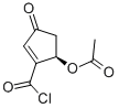 1-Cyclopentene-1-carbonyl chloride, 5-(acetyloxy)-3-oxo-, (r)- (9ci)Structure,76865-78-6Structure 1-Cyclopentene-1-carbonyl chloride, 5-(acetyloxy)-3-oxo-, (r)- (9ci) Structure,76865-78-6Structure