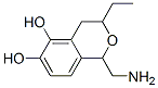 1H-2-benzopyran-5,6-diol, 1-(aminomethyl)-3-ethyl-3,4-dihydro- (9ci)Structure,769889-24-9Structure 1H-2-benzopyran-5,6-diol, 1-(aminomethyl)-3-ethyl-3,4-dihydro- (9ci) Structure,769889-24-9Structure