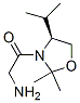 (s)-(9ci)-3-(氨基乙酰基)-2,2-二甲基-4-(1-甲基乙基)-噁唑啉結(jié)構(gòu)式_770682-73-0結(jié)構(gòu)式