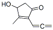 2-Cyclopenten-1-one, 4-hydroxy-3-methyl-2-(1,2-propadienyl)-(9ci)Structure,77087-28-6Structure 2-Cyclopenten-1-one, 4-hydroxy-3-methyl-2-(1,2-propadienyl)-(9ci) Structure,77087-28-6Structure
