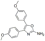 4,5-Bis-(4-methoxy-phenyl)-oxazol-2-ylamineStructure,77151-48-5Structure 4,5-Bis-(4-methoxy-phenyl)-oxazol-2-ylamine Structure,77151-48-5Structure