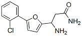 3-Amino-3-[5-(2-chlorophenyl)-furan-2-yl]-propionic acid amide Structure,771522-53-3Structure
