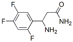 3-Amino-3-(2,4,5-trifluoro-phenyl)-propionic acid amideStructure,771530-10-0Structure 3-Amino-3-(2,4,5-trifluoro-phenyl)-propionic acid amide Structure,771530-10-0Structure
