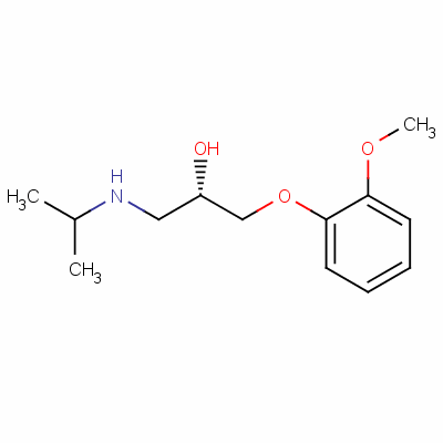 Levomoprolol Structure,77164-20-6Structure