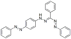 3,5-Diphenyl-1-(4-phenylazophenyl)formazanStructure,77205-79-9Structure 3,5-Diphenyl-1-(4-phenylazophenyl)formazan Structure,77205-79-9Structure