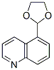 (9CI)-5-(1,3-二氧雜烷-2-基)-喹啉結(jié)構(gòu)式_773088-63-4結(jié)構(gòu)式