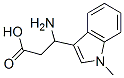 3-Amino-3-(1-methyl-indol-3-yl)-propionic acidStructure,773124-24-6Structure 3-Amino-3-(1-methyl-indol-3-yl)-propionic acid Structure,773124-24-6Structure